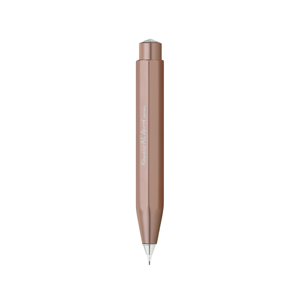 Kaweco AL Sport Mechanical Pencil Rose - Gold — lead extended