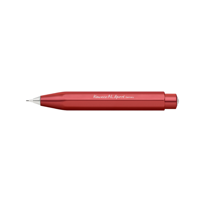 Kaweco AL Sport Mechanical Pencil Deep - Red — tip detail