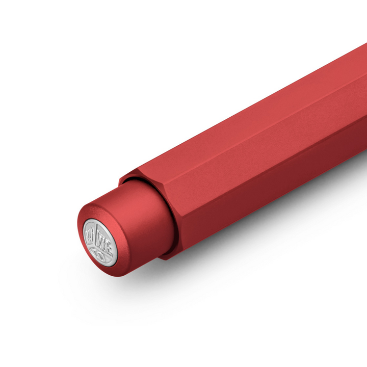 Kaweco AL Sport Mechanical Pencil Deep - Red — writing at an angle
