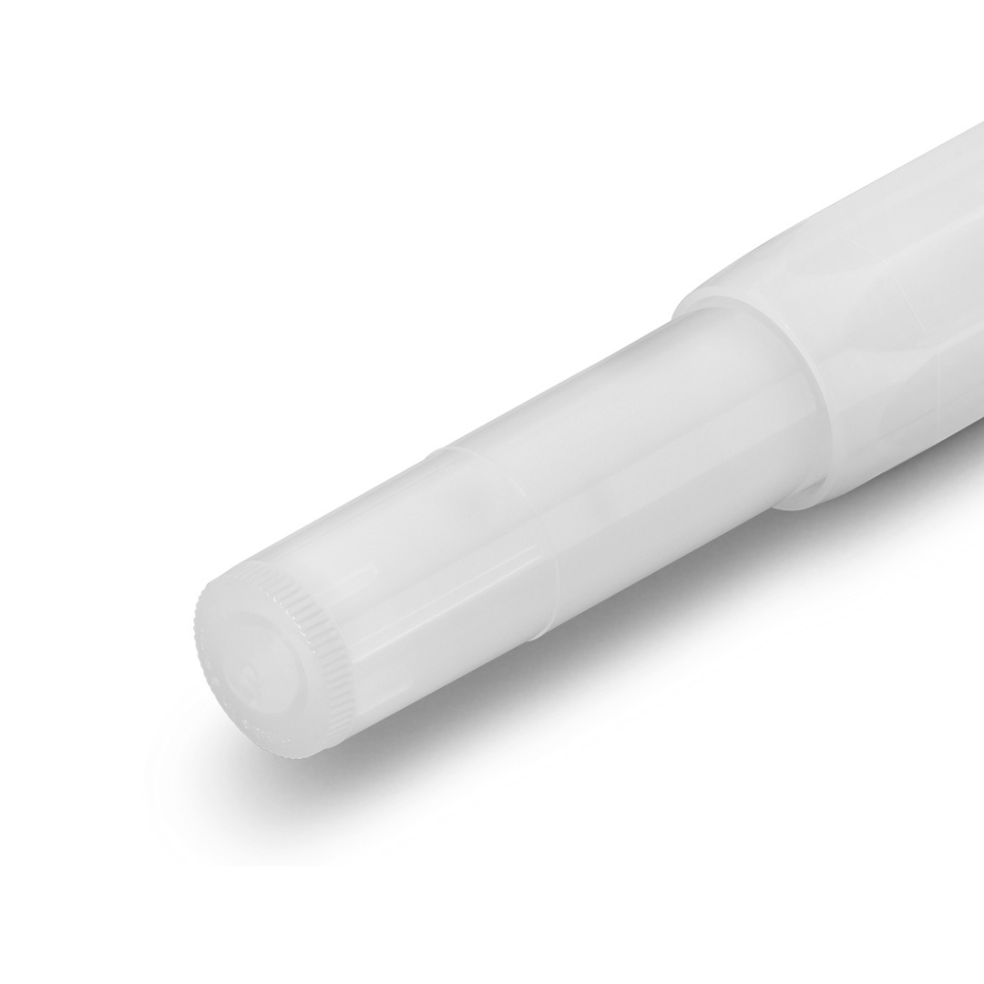 Kaweco Frosted Sport Fountain Pen - Natural Coconut — flat lay