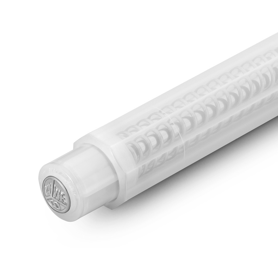 Kaweco Frosted Sport Clutch Pencil 3.2mm - Natural Coconut — writing at an angle