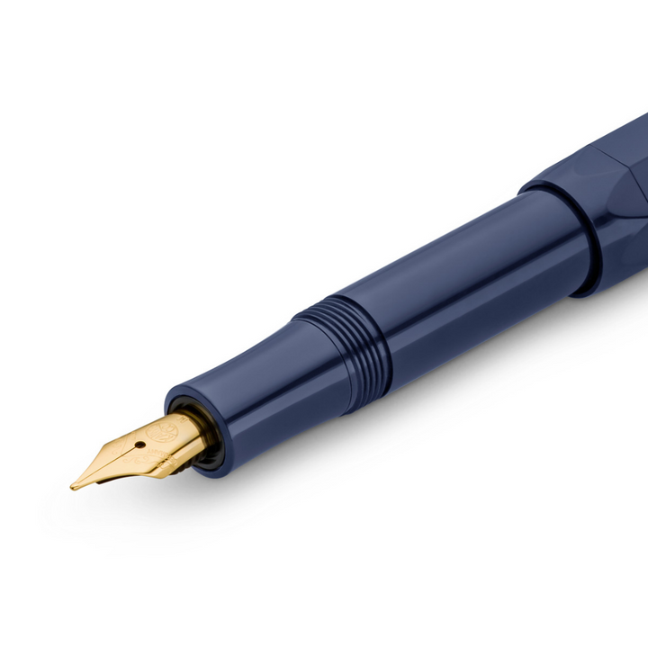 Kaweco Classic Sport Fountain Pen in Navy — Kaweco fountain pen — precision nib writing instrument, at Cityluxe Singapore stationery store