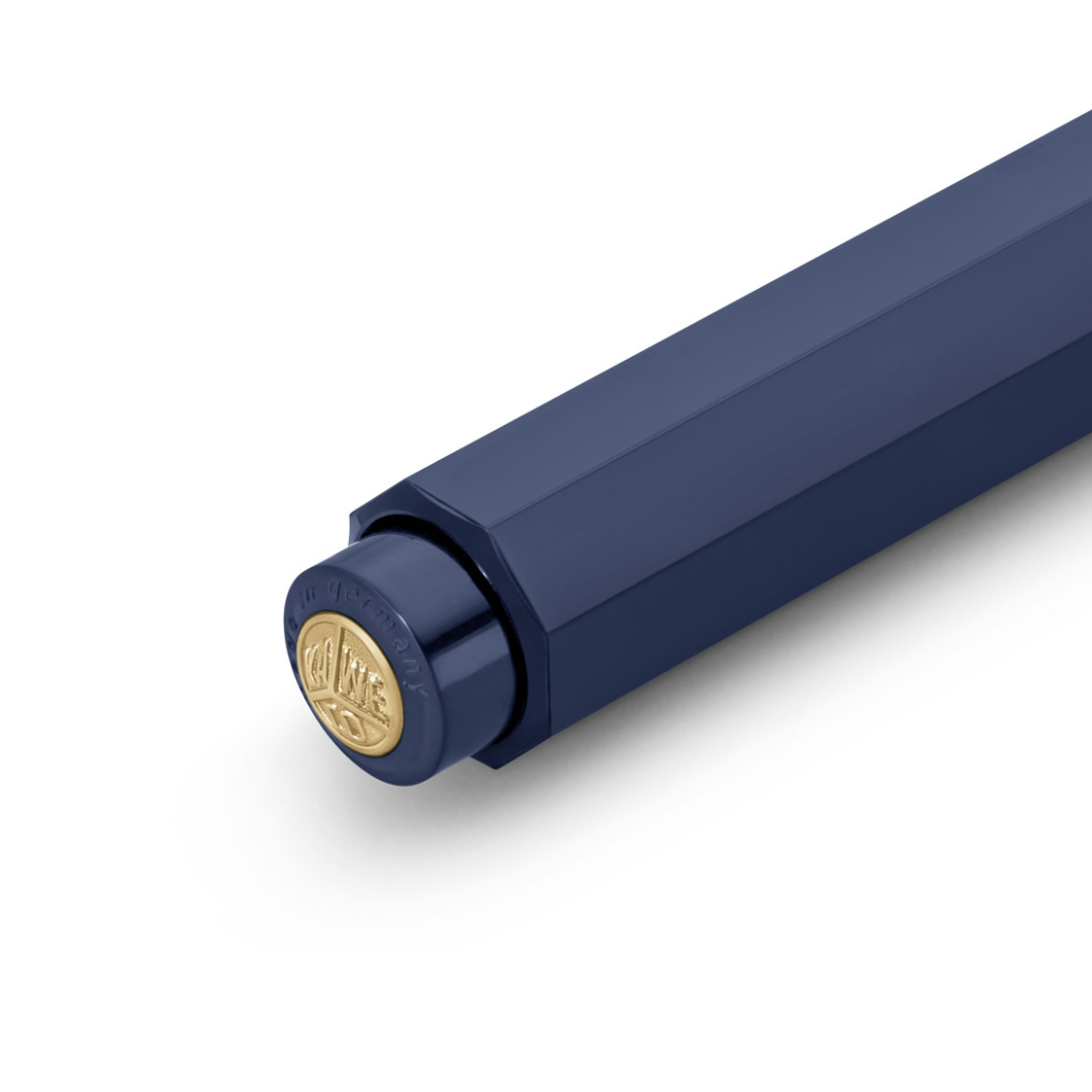 Kaweco Classic Sport Ballpoint Pen in Navy — Kaweco ballpoint pen — reliable smooth-writing everyday pen, at Cityluxe Singapore
