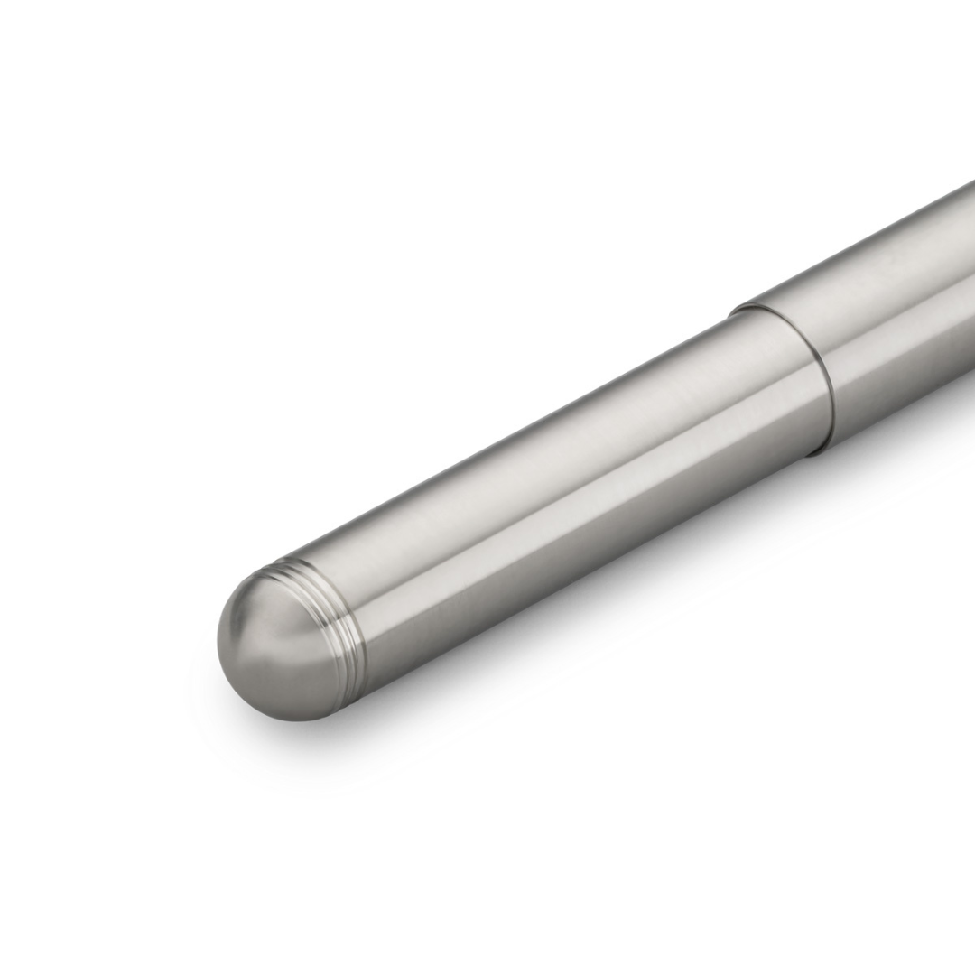 Kaweco Supra Fountain Pen in Stainless Steel — Kaweco fountain pen — precision nib writing instrument, at Cityluxe Singapore stationery store