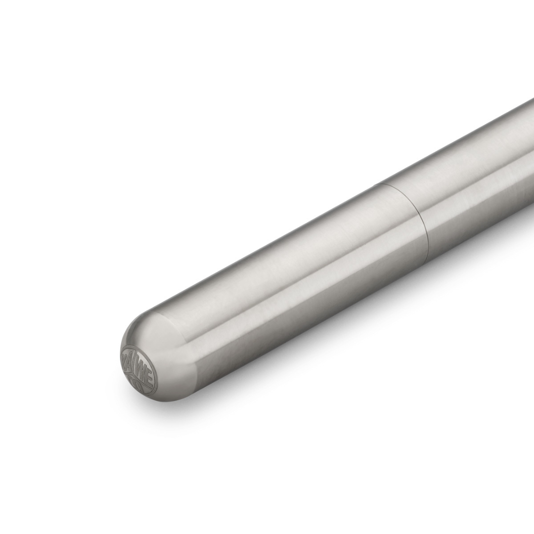 Kaweco Supra Fountain Pen in Stainless Steel — Kaweco fountain pen — precision nib writing instrument, at Cityluxe Singapore stationery store