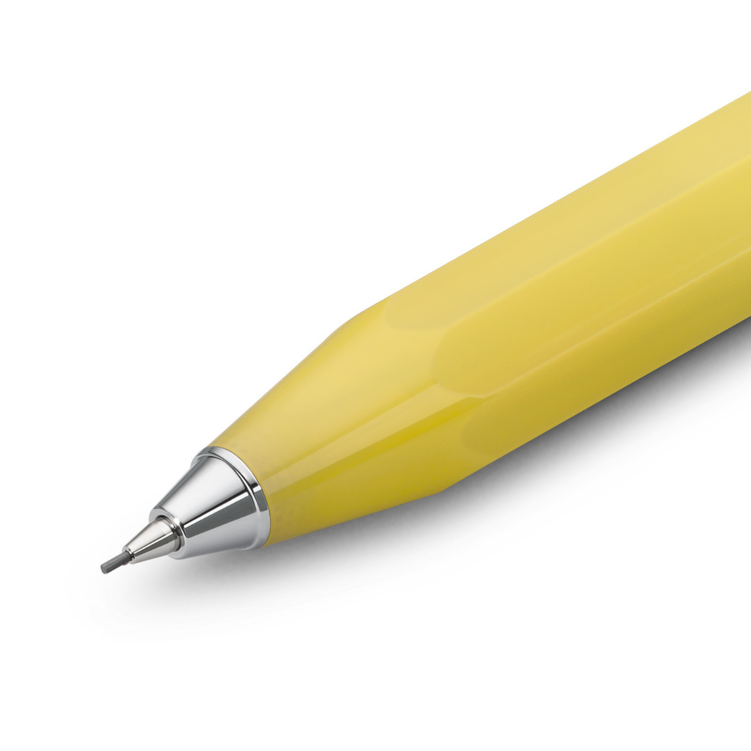 Kaweco Frosted Sport Mechanical Pencil - Sweet Banana — with packaging