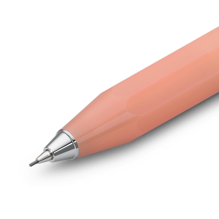 Kaweco Frosted Sport Mechanical Pencil - Soft Mandarin — with packaging