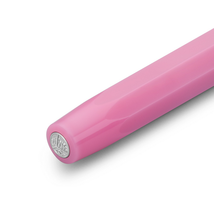 Kaweco Frosted Sport Gel Rollerball Pen - Blush Pitaya — flat lay