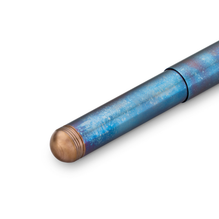 Kaweco Supra Fountain Pen in Fireblue — Kaweco fountain pen — precision nib writing instrument, at Cityluxe Singapore stationery store