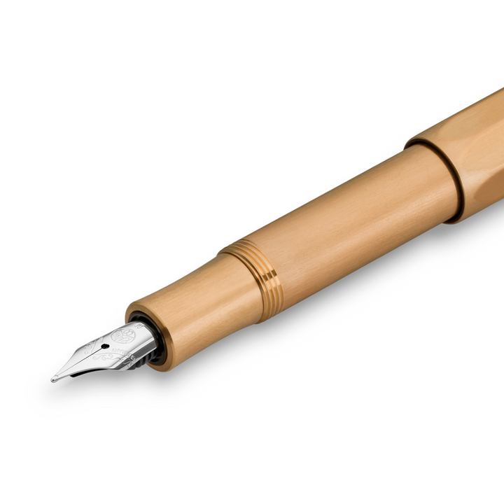 Kaweco Bronze Sport Fountain Pen — barrel detail