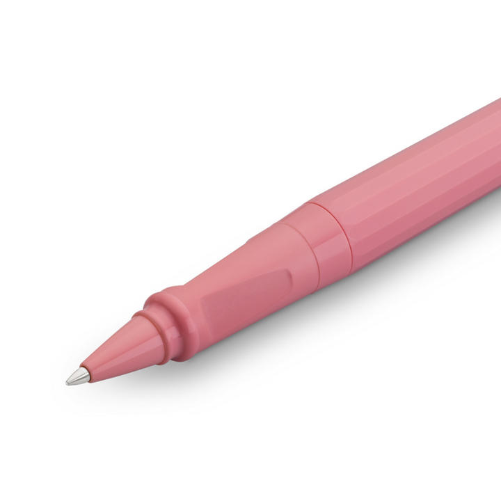 Kaweco Perkeo Rollerball Pen - Peony Blossom — writing at an angle