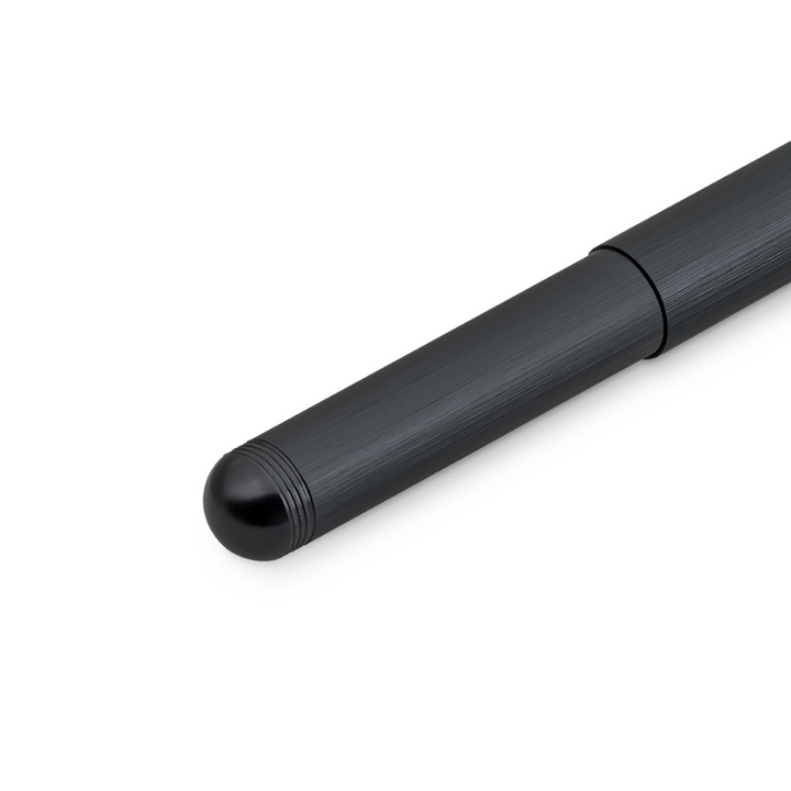 Kaweco Supra Fountain Pen - Black — flat lay