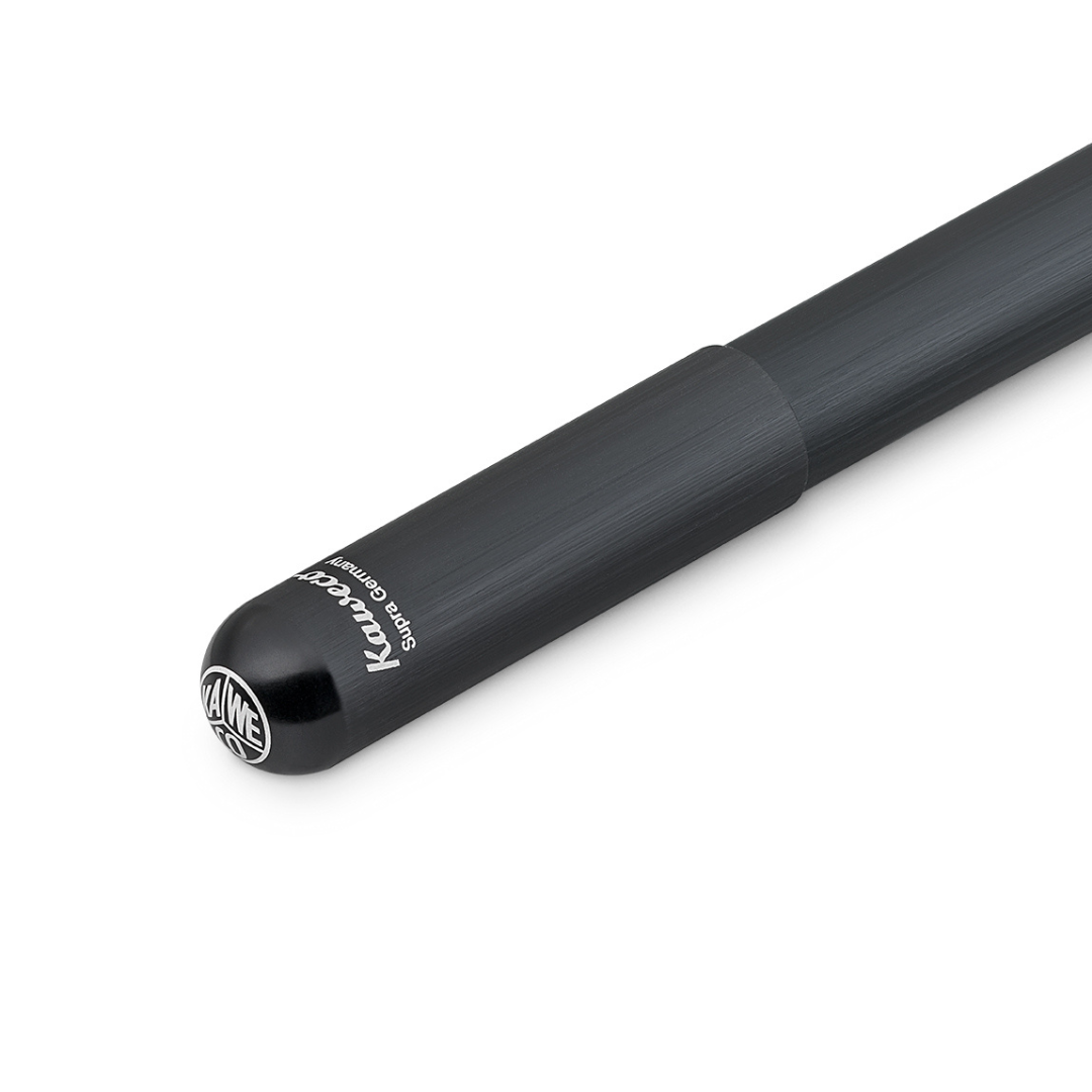 Kaweco Supra Fountain Pen - Black — flat lay