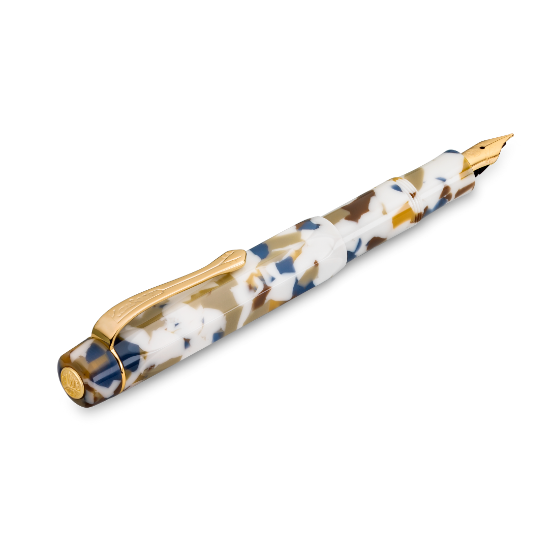 Kaweco Art Sport Fountain Pen - Terrazzo — flat lay