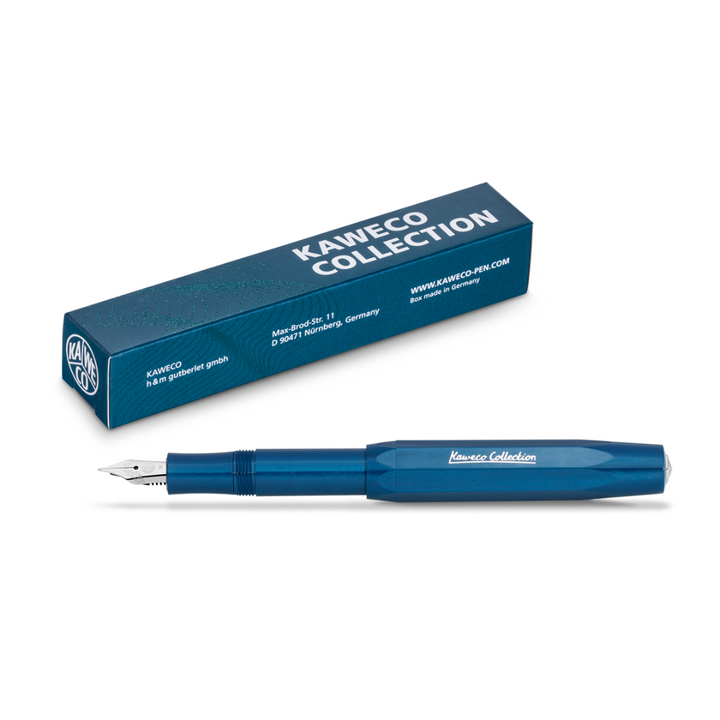 Kaweco Collection Fountain Pen - Toyama Teal — flat lay