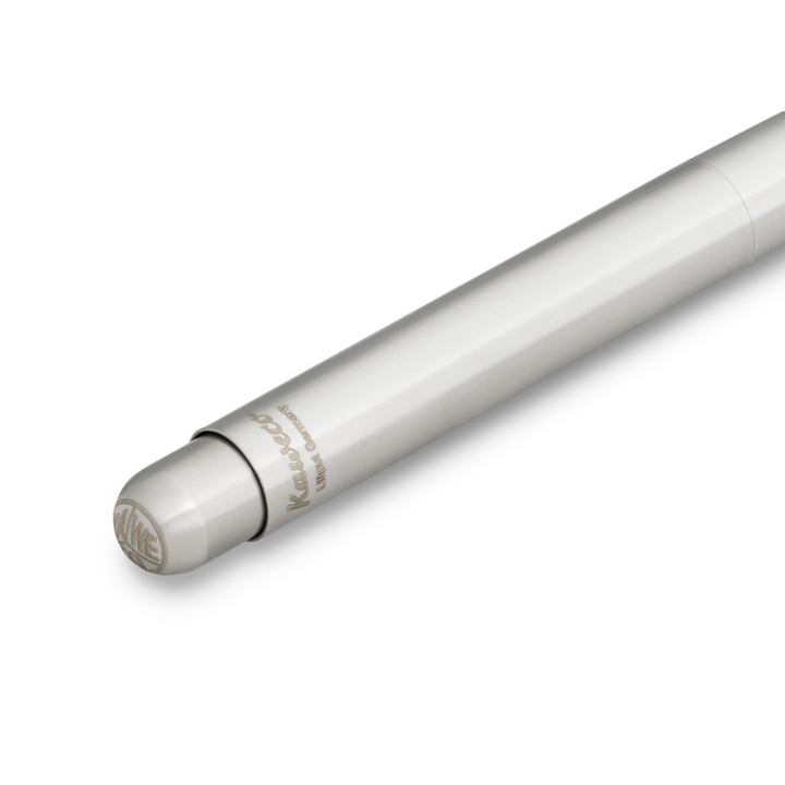 Kaweco Liliput Ballpoint Pen - Stainless Steel — flat lay