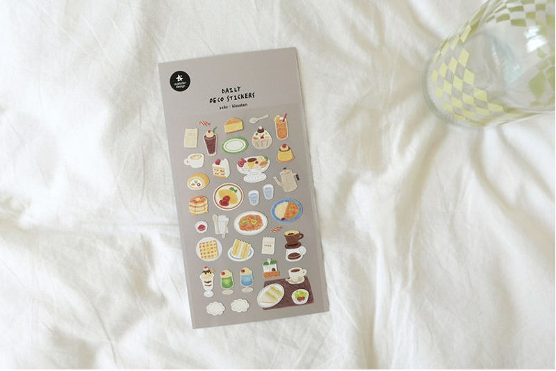 Suatelier Daily Deco Stickers - Kissaten — side view