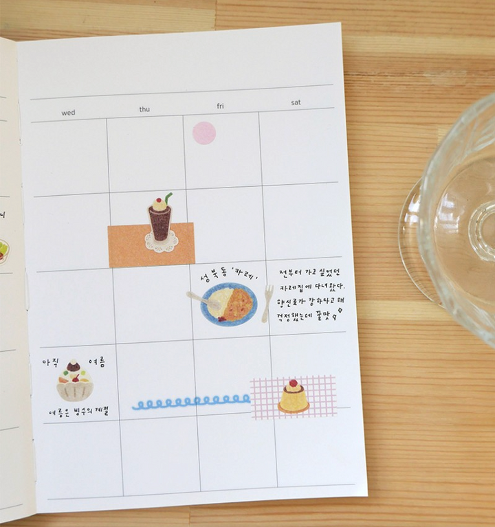 Suatelier Daily Deco Stickers - Kissaten — angle view