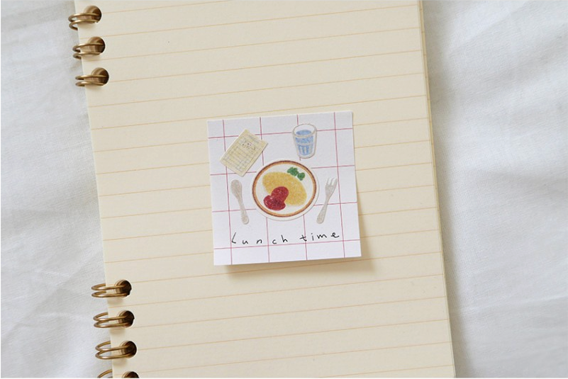 Suatelier Daily Deco Stickers - Kissaten — flat lay