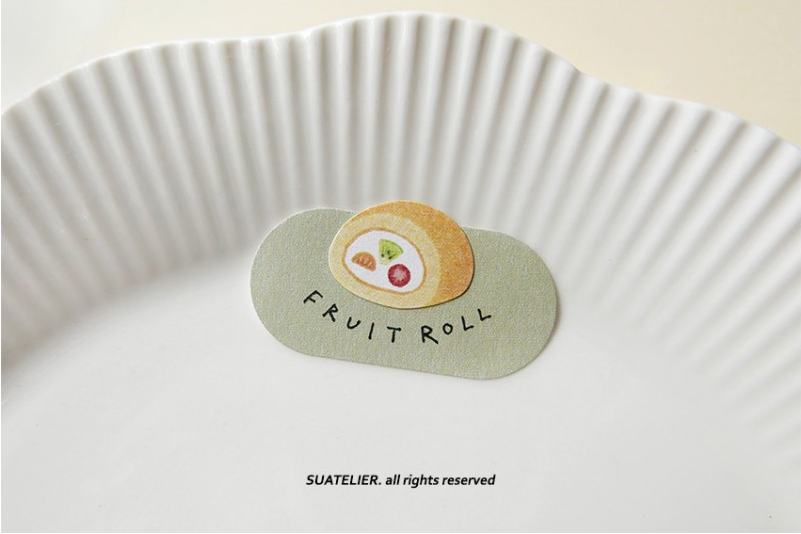 Suatelier Daily Deco Stickers - Kissaten — flat lay