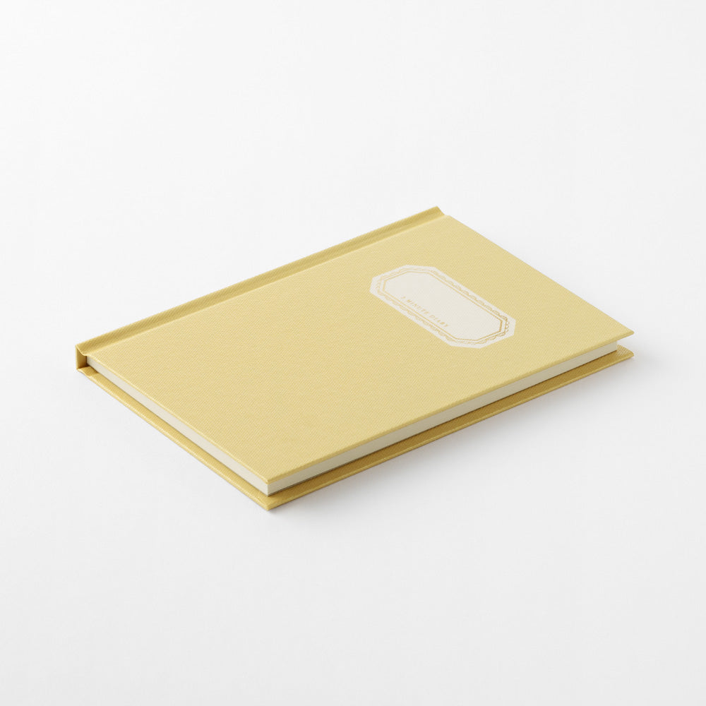 Midori 3 Minute Diary - Yellow — side view