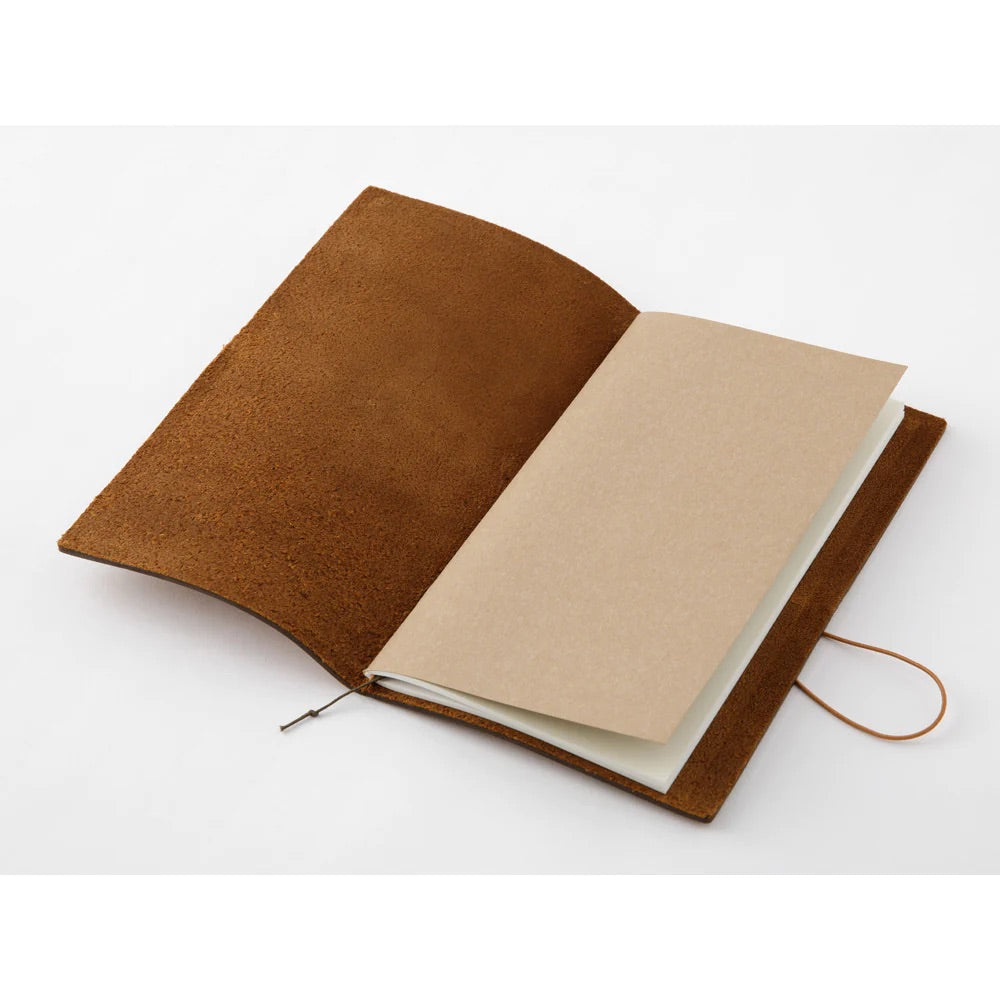 TRAVELER'S notebook Starter Kit (Regular Size) in Camel — TRAVELER'S COMPANY starter kit — premium stationery and lifestyle, at Cityluxe Singapore