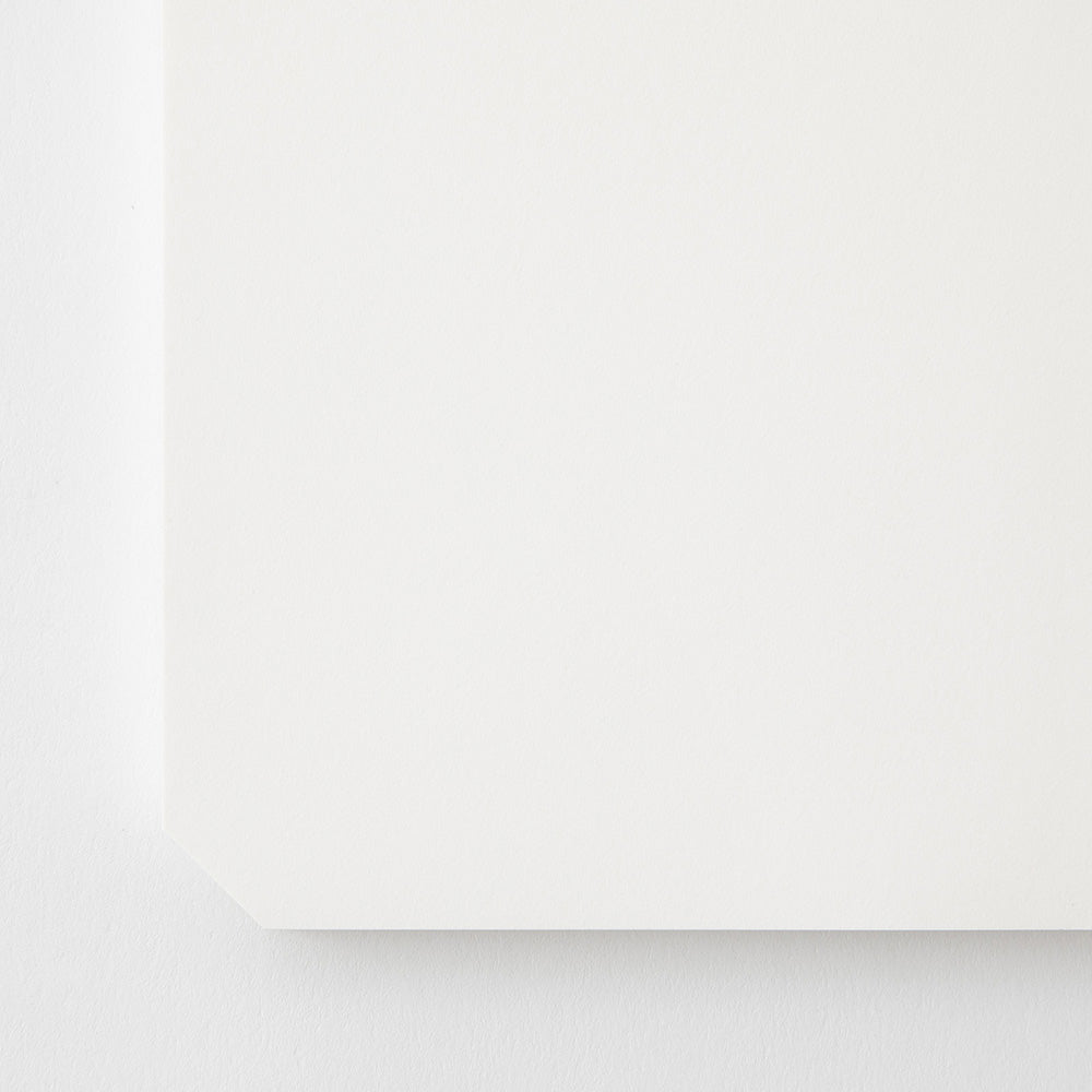 MD Paper Pad Cotton A5 - Blank — with packaging