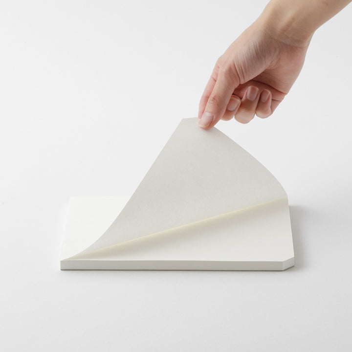 MD Paper Pad Cotton A5 - Blank — in use