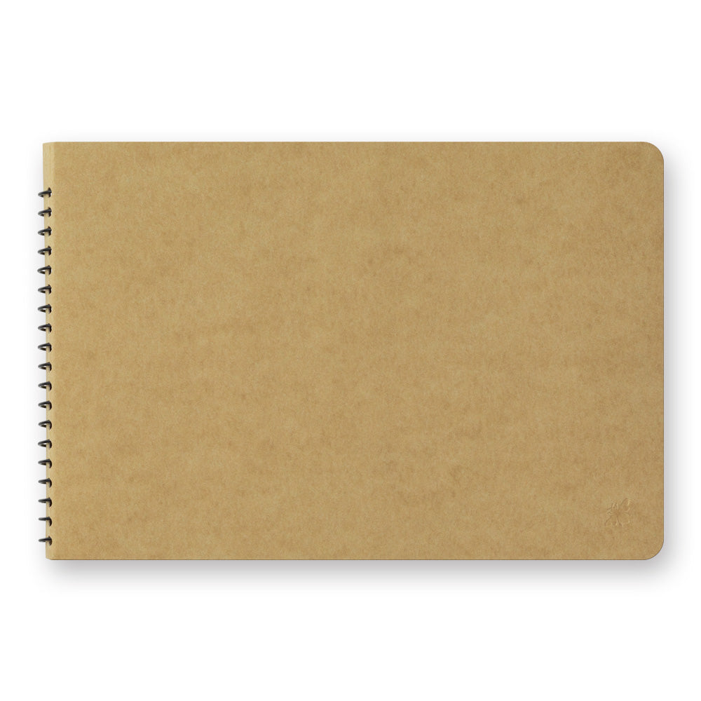 TRAVELER'S COMPANY Spiral Ring Notebook (B6) Window Envelop — open spread