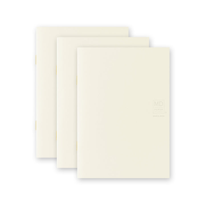 MD Notebook Light A6 - Lined (3pcs/pack) — open spread
