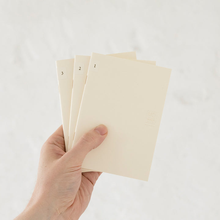 MD Notebook Light A6 - Lined (3pcs/pack) — pocket detail