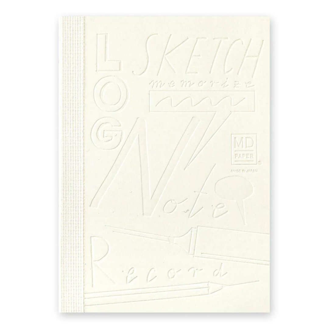 MD Notebook 15th Anniversary Carolin Löbbert A6 Blank Notebook (Limited Edition) — open spread