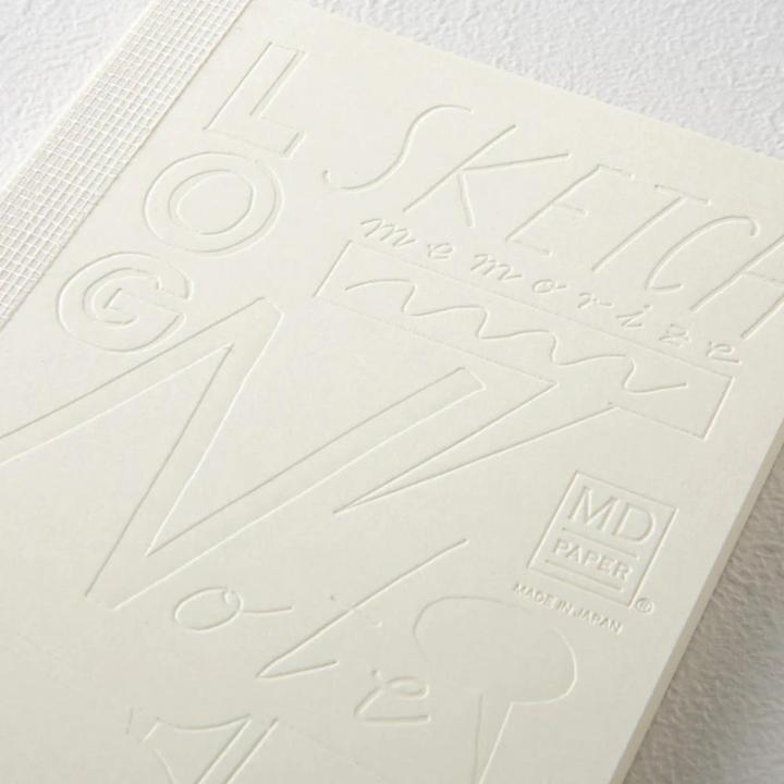MD Notebook 15th Anniversary Carolin Löbbert A6 Blank Notebook (Limited Edition) — ruling detail