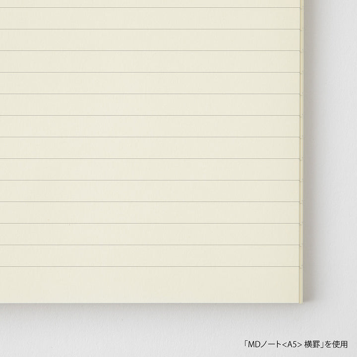 MD Notebook <A7> Lined A — spine view