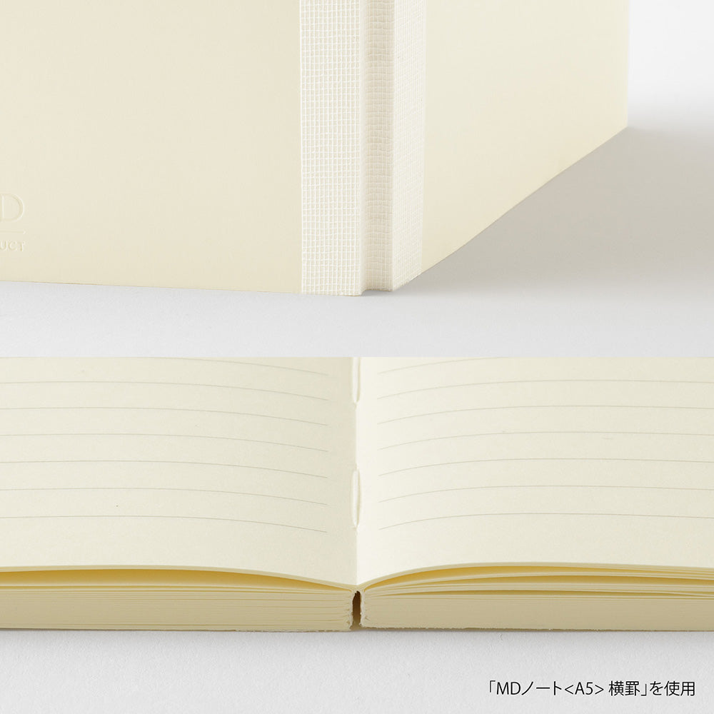 MD Notebook <A7> Lined A — flat lay