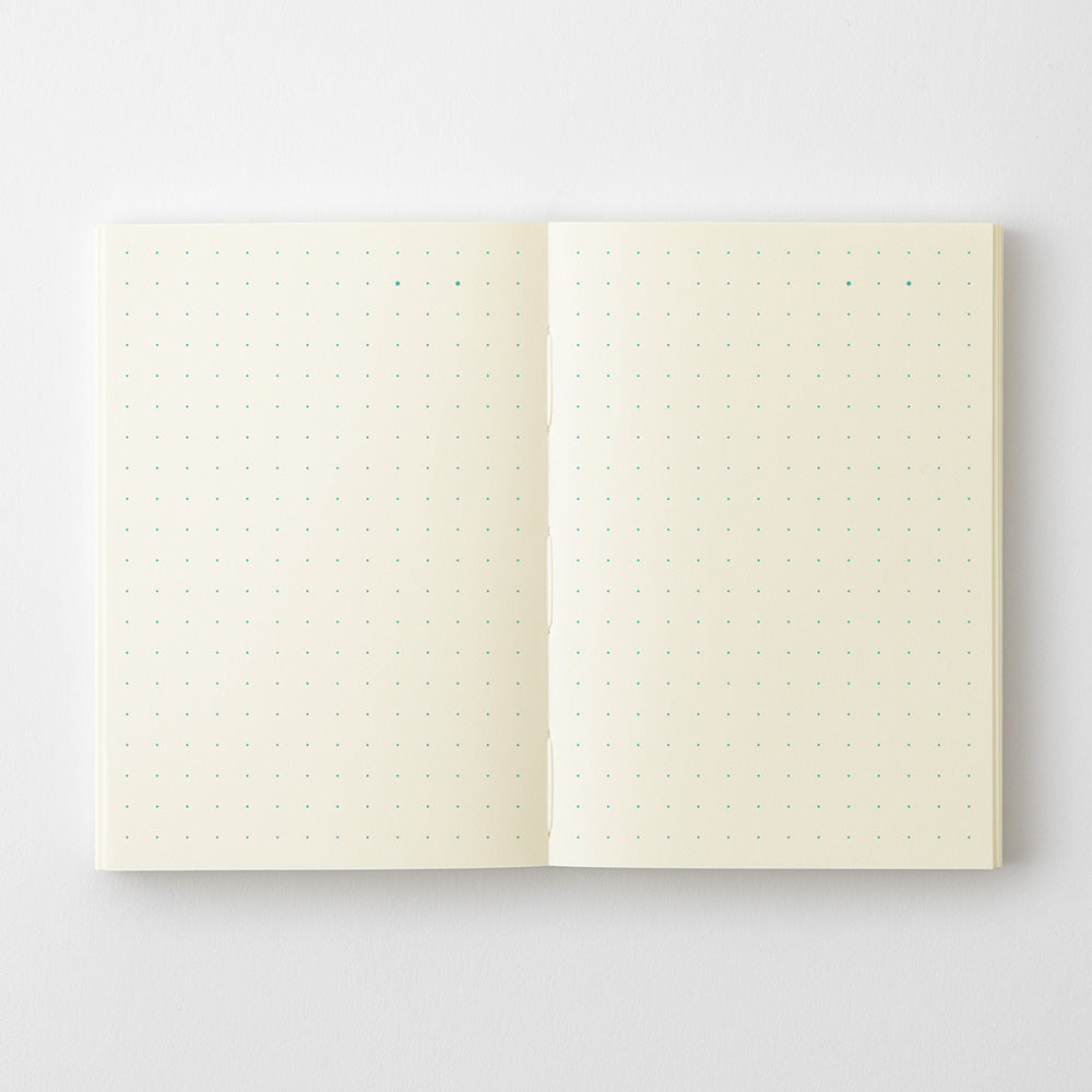 MD Notebook <A7> Dot Grid — pocket detail