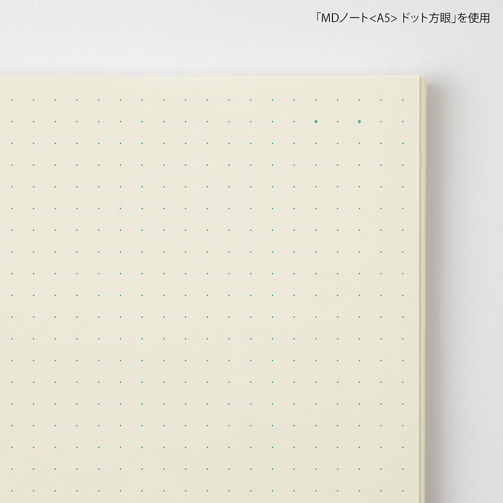MD Notebook <A7> Dot Grid — spine view
