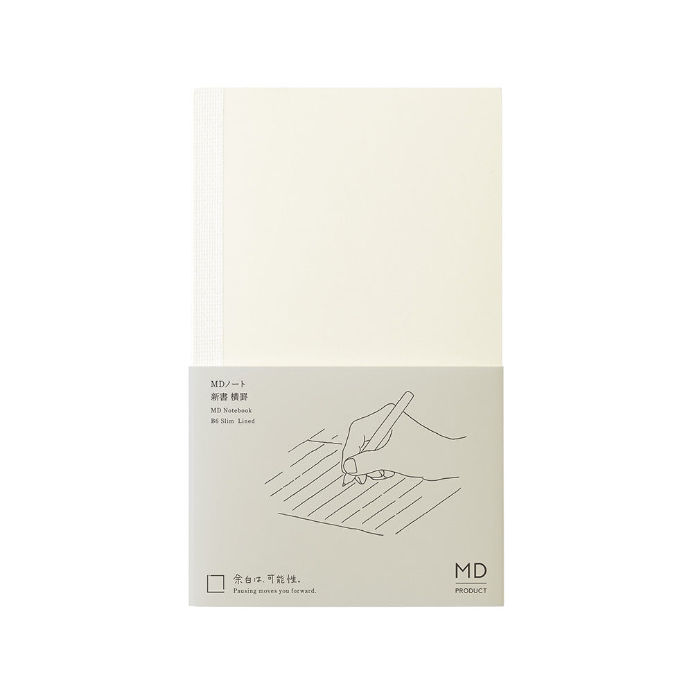 MD Notebook <B6 Slim> Lined B — front cover
