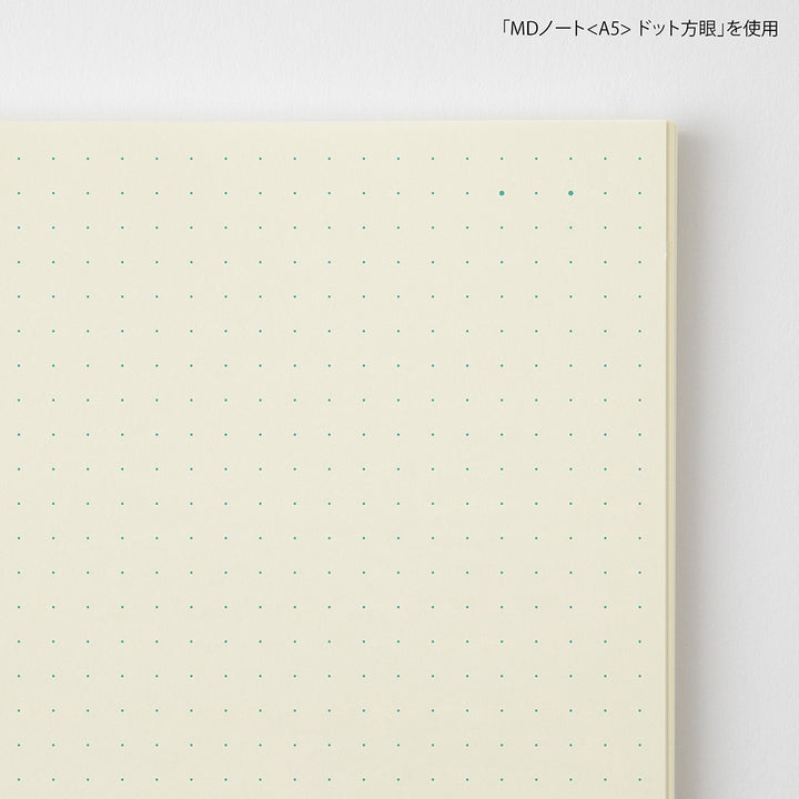 MD Notebook <B6 Slim> Dot Grid — spine view