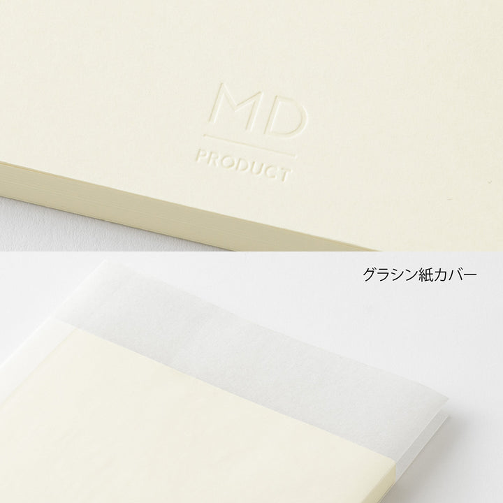 MD Notebook <A5> Grid B — flat lay