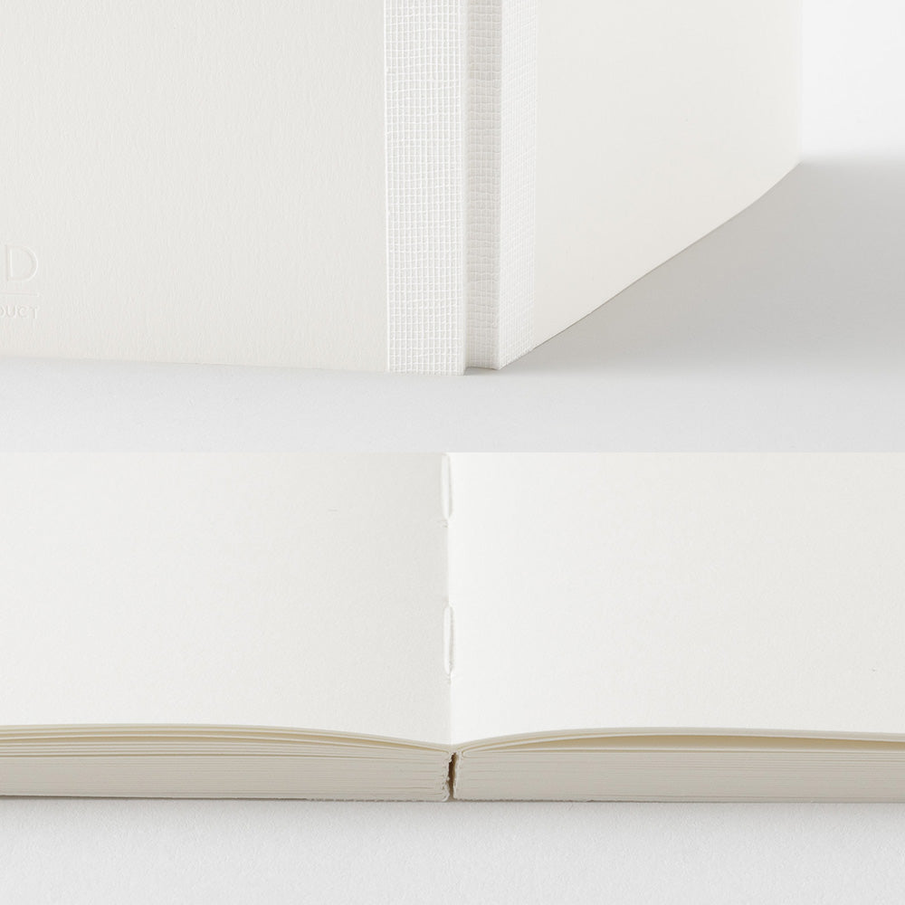 MD Notebook Cotton <A5 Square> Blank A — flat lay