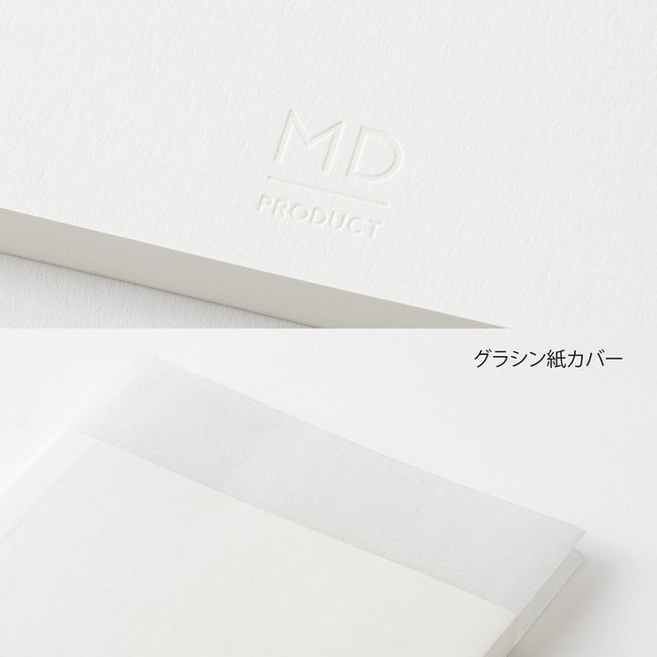 MD Notebook Cotton <A5 Square> Blank A — flat lay