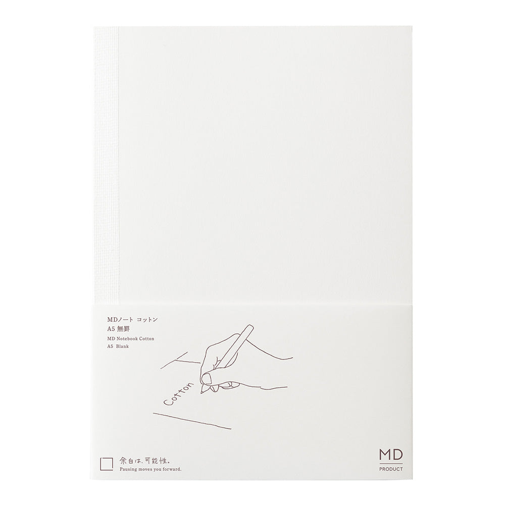 MD Notebook Cotton <A5> Blank A — front cover