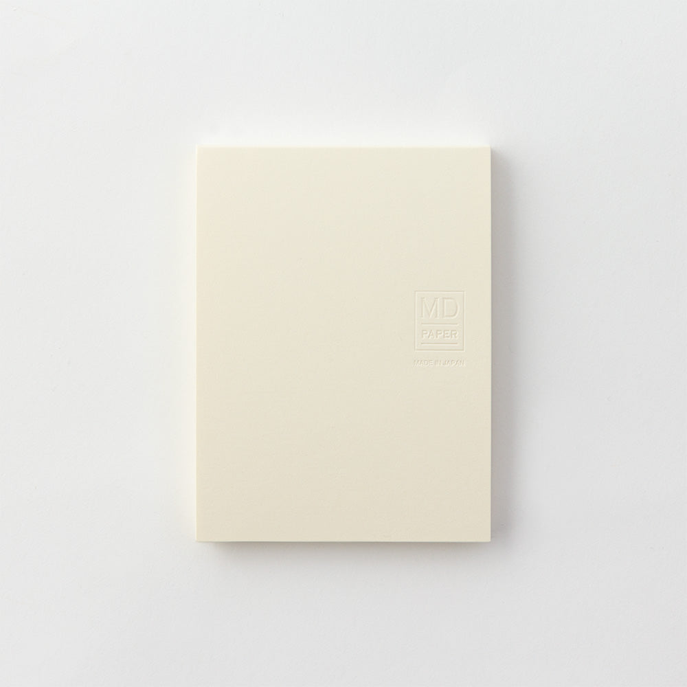 MD Paper Sticky Memo Pad <A7> Blank — side view