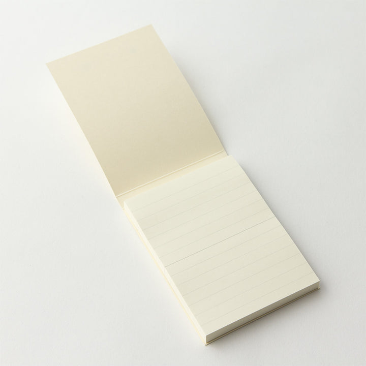 MD Paper Sticky Memo Pad <A7> Lined — with packaging