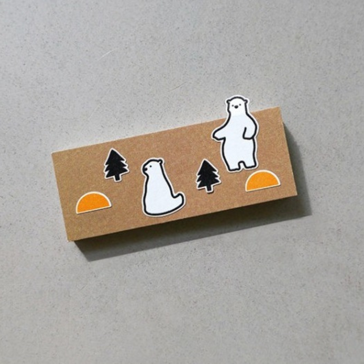 Suatelier Daily Plan Sticky Memo - 33 — in use