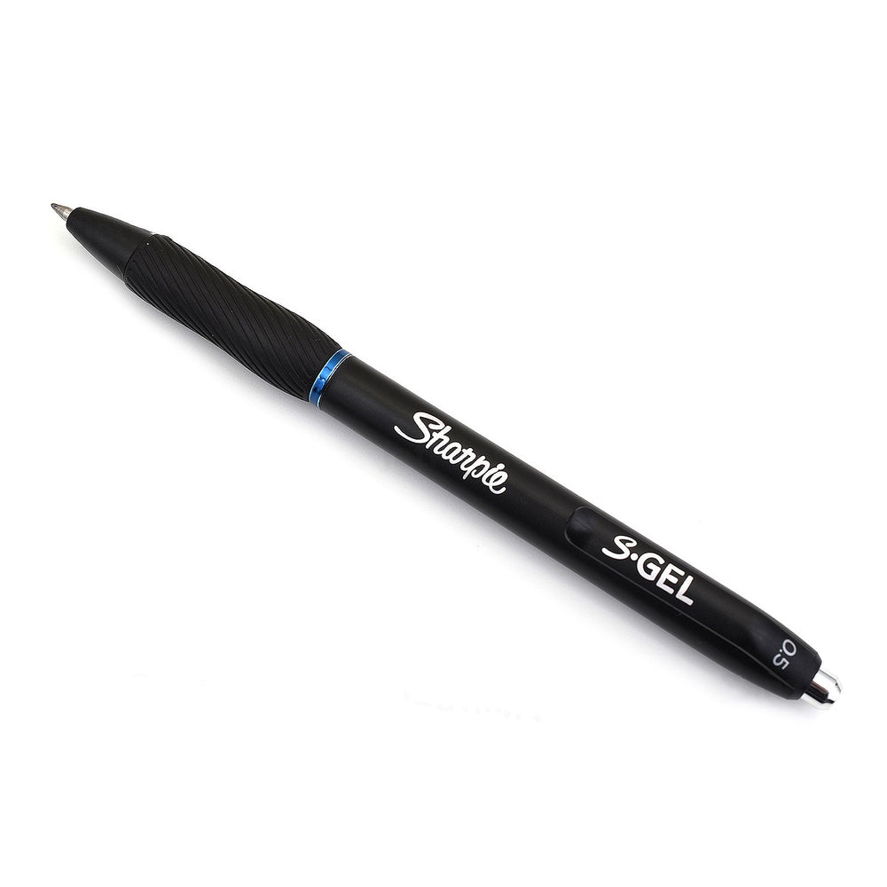 Sharpie Pen S Gel 0.5mm RT 2'S  - Blue — side view