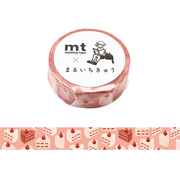 MT x Maruichikyu Washi Tape - Layered Cake — roll front