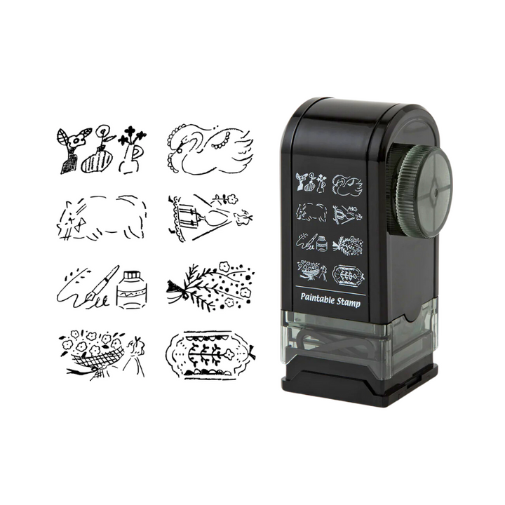 Midori Paintable Rotating Stamp Dial - Antique — front view