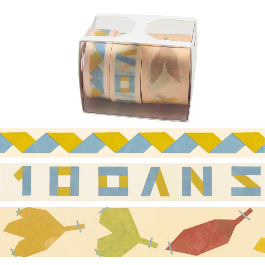 MT Tape 100th Anniversary Set - Philippe Weisbecker — roll front